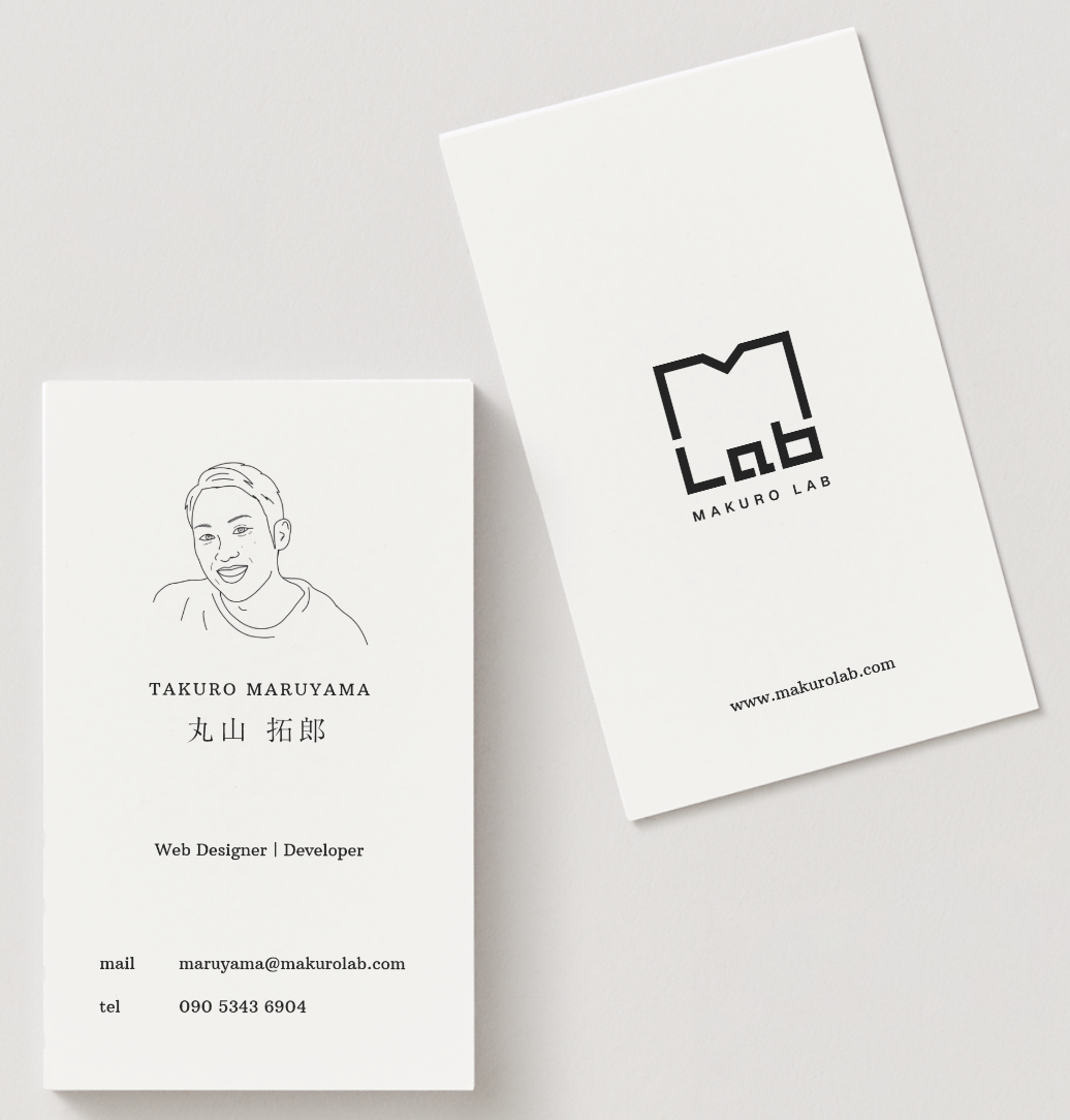 MAKURO LAB business card